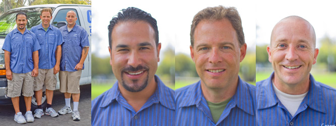 carpet cleaners, Carpet Savers' staff photo